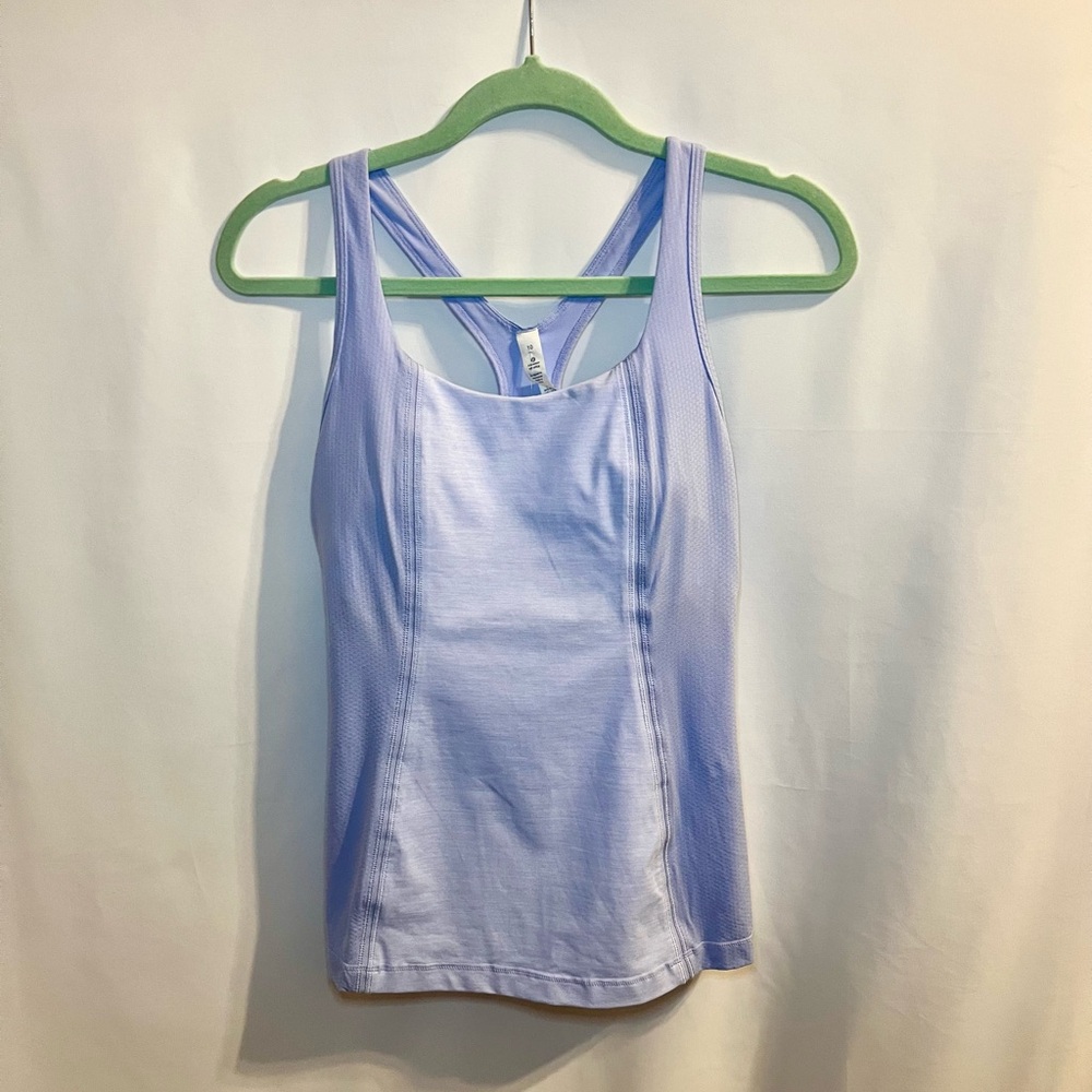 Lululemon Get Fit Lavender Tank Top NWT Size 10 Large
